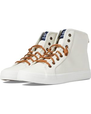 Sperry Top-Sider Crest High-Top Shoes 8.5 M (B) Textile - Metallic