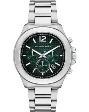 Michael Kors Sage Chronograph Stainless Steel Watch - Metallic