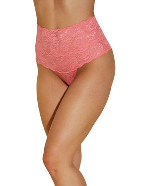 Cosabella S Never Say Never High Rise Thong - Pink