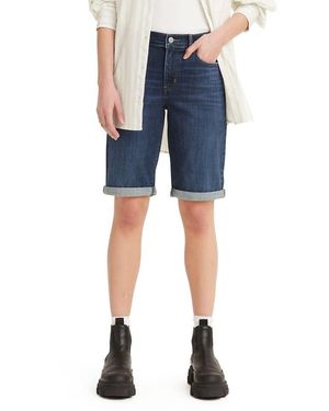 Levi's Plus-size Shaping Bermuda Shorts, - Blue