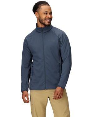 Marmot Men's Leconte Fleece Jacket - Lightweight, Breathable, Technical Grid Fleeced Layer, Thunderhead, Small - Blue