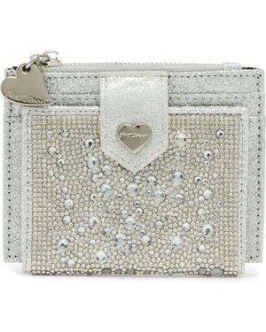Betsey Johnson Bling It On Bifold Wallet - Metallic