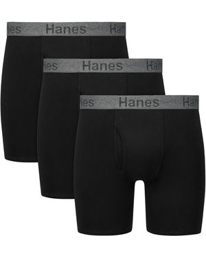 Hanes Stay Dry Pouch - Black