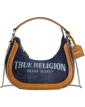 TRUE RELIGION Shoulder Bag - Blau