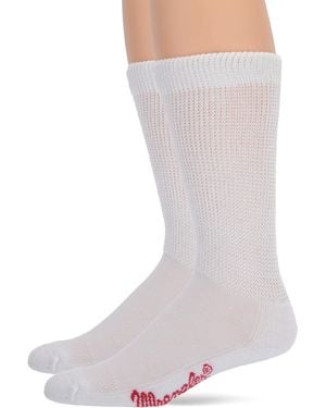 Wrangler Cotton Cushion Work Boot Crew Socks 3 Pair Pack - Black