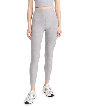 Beyond Yoga Spacedye Caught In The Midi High Waist Leggings - White