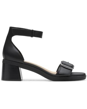 Clarks Dress Heeled Sandal - Black