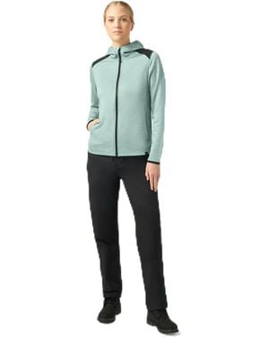 Dickies Womens Smooth Face Full Zip Hoodie - Green