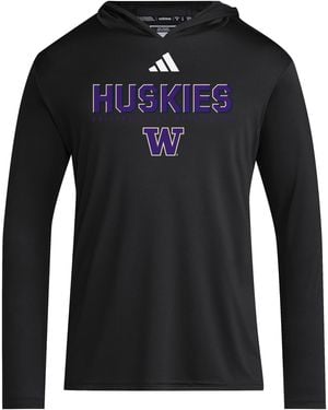 adidas Ncaa 25/26 Designed For Training Lightweight Hoodie - Black