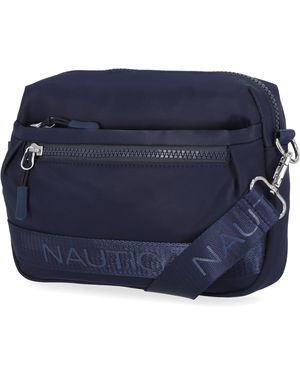 Nautica Bauchtasche Unisex – Geräumige Gürteltasche Aus 420D Nylon, Verstellbar, 33x14x7,6 Cm