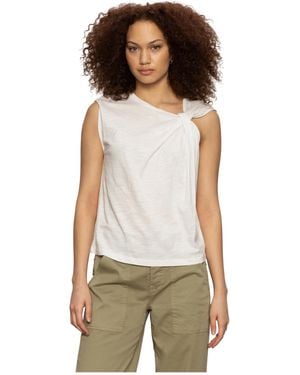 Sanctuary S So Twisted Muscle Tee - White