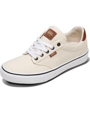 Vans Atwood Deluxe Shoe | Low-top Fashion Sneakers For Work - White