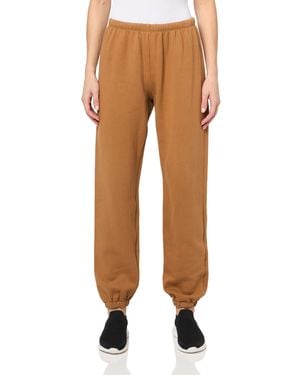 Monrow Hb0733-1-deluxe Sweat - Natural