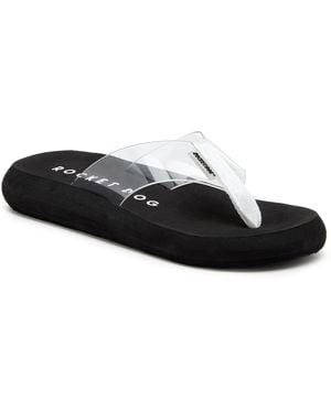 Rocket Dog 's Sunset Comfort Foam Flip Flop Sandal - Black