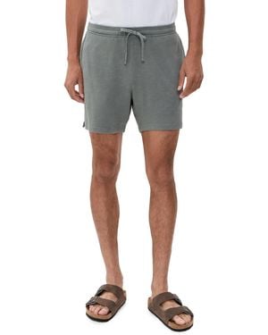 Onia Slub Terry Short 6-solid-agave-m - Blue