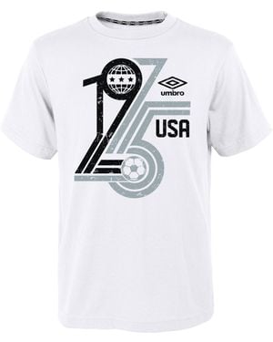 Umbro Usa Short Sleeve T-shirt - White