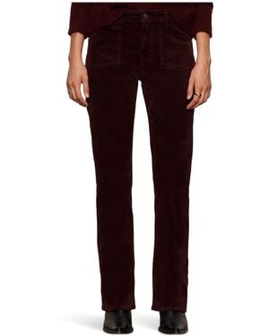 Sanctuary S Velveteen Brook Bootcut Dark Crimson - Purple