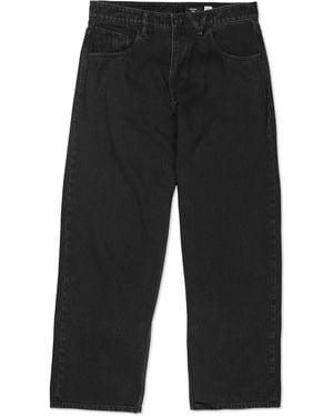 Volcom Billow Loose Fit Denim Jean Pant - Black
