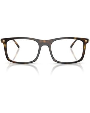 Ray-Ban Rx7260 Rectangular Prescription Eyewear Frames - Black