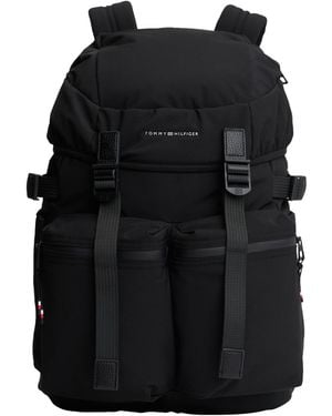 Tommy Hilfiger S Travel Flap Backpack,black One Size
