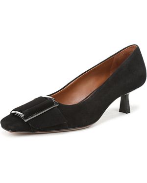 Franco Sarto Rainey Pump Black Leather 9 M