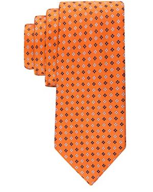Tommy Hilfiger Mens Core Neat Ii Neckties - Black
