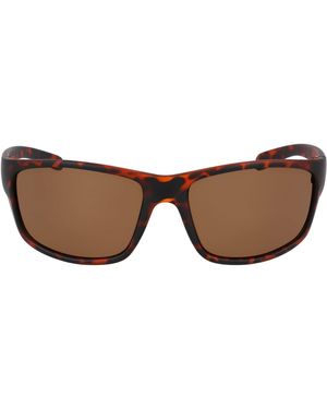 Nautica Matte Dark Tortoise With Brown Solid Polarized