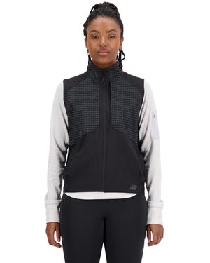 New Balance Impact Run Luminious Packable Vest () Clothing - Black