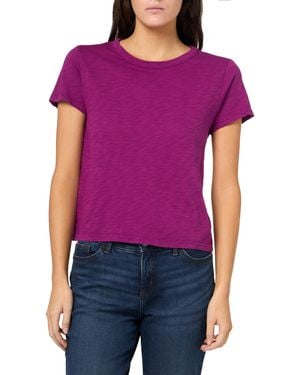 Velvet By Graham & Spencer Marie Velvet Originals Tee - Purple