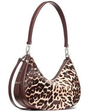 Kate Spade Liv Pebbled Leather Convertible Shoulder Bag - Black