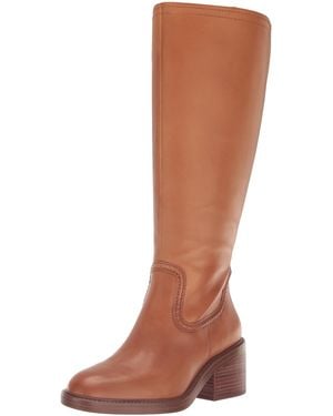 Vince Camuto Vuliann Knee High Wide Calf Boot - Brown