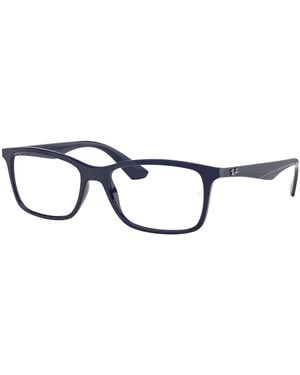 Ray-Ban Rx7047 Rectangular Prescription Eyewear Frames - Black