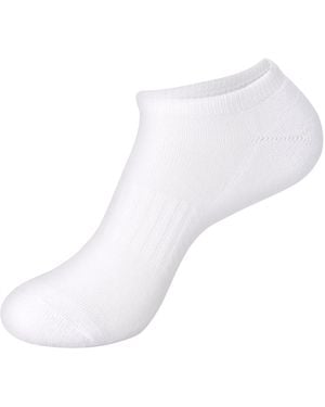Hanes Moves No Show Socks - White
