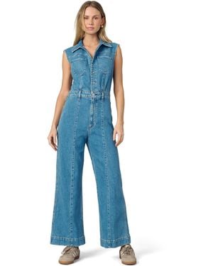 Joe's Jeans Jeans The Pasha Sleeveless Denim Jumpsuit - Blue
