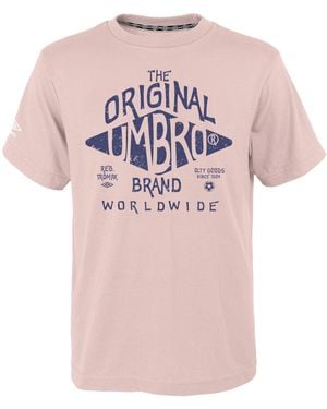 Umbro Short Sleeve Graphic T-shirt - Pink