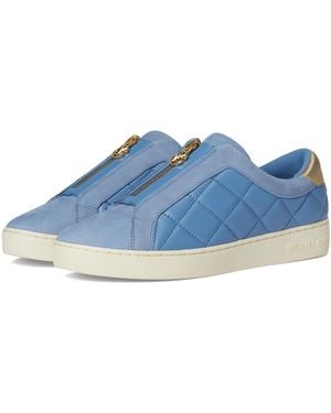 Michael Kors Keaton Zip Slip On Sneaker - Blue