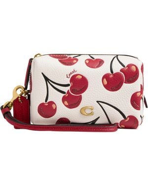 COACH Essential Mini Cosmetic Pouch - Red