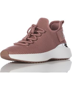 DKNY Zayley Slip On Sneaker With Logo - Brown