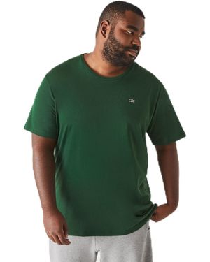 Lacoste Big Fit Crew Neck Cotton Jersey T-shirt - Green