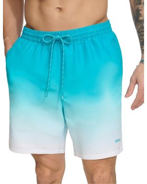 DKNY Swim Swim Trunk,turquoise,small - Blue