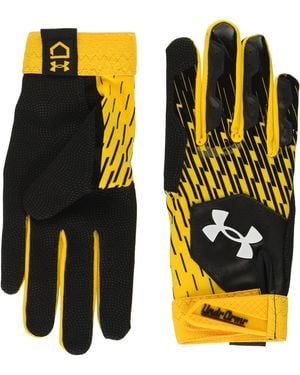 Under Armour Clean Up Baseball Gloves, - Orange