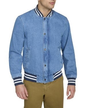 Levi's Varsity Denim Bomber Jacket - Blue