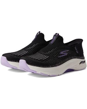 Skechers Max Cushioning Arch Fit Fluidity Hands Free Slip-Ins (/) Shoes - Black