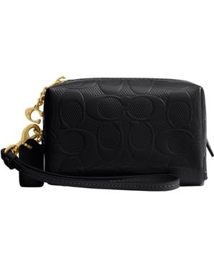 COACH Essential Mini Cosmetic Pouch - Black