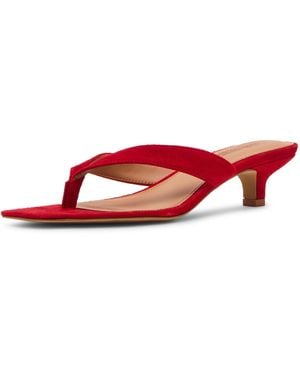 Steve Madden Tracie Heeled Sandal - Red