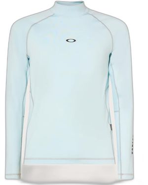 Oakley Rainbow Long Sleeve Rashguard Rash Guard Shirt - Blue