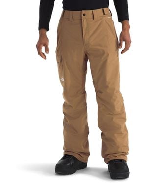 The North Face Freedom Insulated Pant | Waterproof Snow Pants For Ski & Snowboard - Natural
