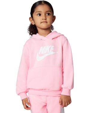 Nike Club Fleece Sportswear Pullover Hoodie - Pink
