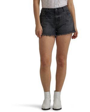Wrangler High-rise Vintage Denim Short - Blue