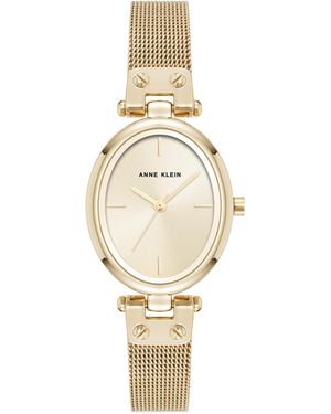 Anne Klein Mesh Bracelet Watch - Metallic